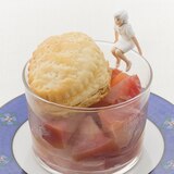 【コップのレシピ】フチ子さんのCUPアップルパイ
